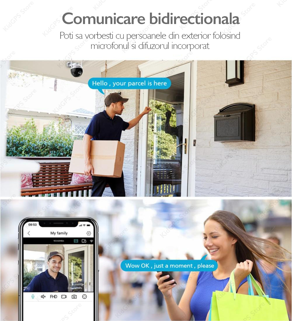 Camera de supraveghere WIFI Loosafe 40XP Pro Camera de supraveghere WIFI Loosafe 40XP Pro